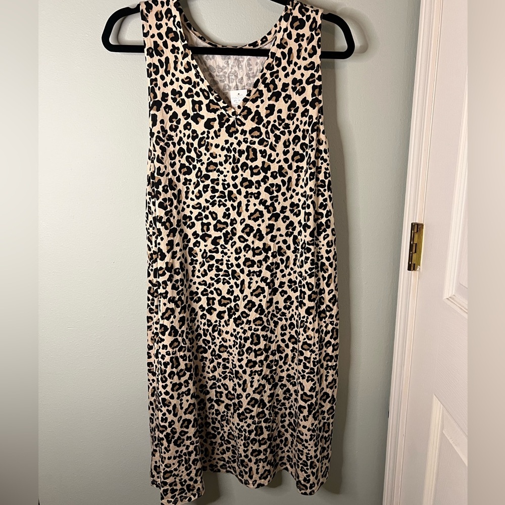 Maurices Animal Print Midi Dress